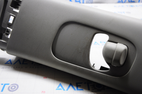 Upper center pillar trim left Nissan Pathfinder 13-20 gray, worn, plastic turned white