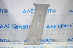 Nissan Leaf 13-17 gray center pillar trim, upper belt, right