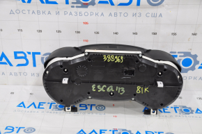 Instrument cluster Ford Escape MK3 13-16 prerest large screen, 81k