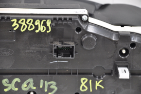 Instrument cluster Ford Escape MK3 13-16 prerest large screen, 81k