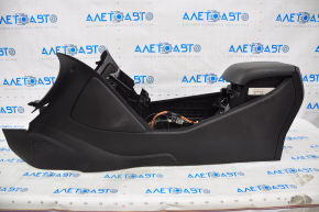 Console central armrest Ford Escape MK3 13-16 black, scratches, without plug