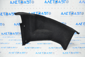 Left front trunk lid trim for Tesla Model S 12-15 pre-rest RWD, black