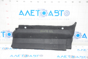 Tesla Model S 12-20 rear right side member trim for subwoofer black