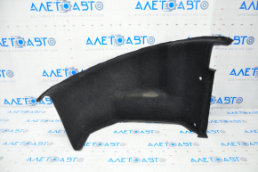 Right front trunk lid trim for Tesla Model S 12-15 pre-rest RWD, black
