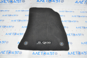 Carpet interior front right Infiniti QX50 19-20 cloth black