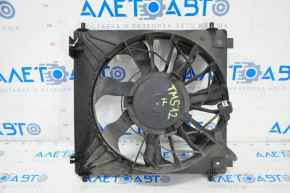 Tesla Model S 12-20 left radiator diffuser assembly