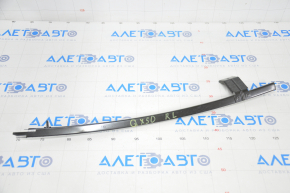 Rear left door glass guide Infiniti QX50 19-20