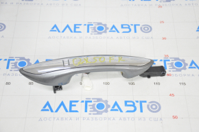 Infiniti QX50 19-25 keyless front right outer door handle with trim and chrome