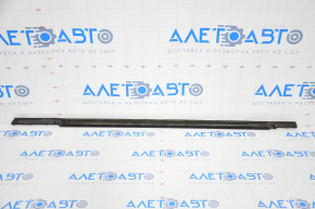 Door-glass molding, center rear left, Infiniti QX50 19-25