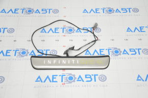 Door sill outer rear right Infiniti QX50 19-22 chrome with backlight