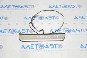 Door sill outer rear left Infiniti QX50 19-22 chrome with backlight