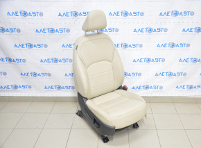 Passenger seat Infiniti QX50 19-25 with airbag, electric, heated, beige leather