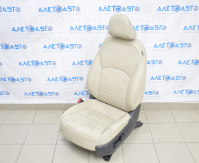 Driver's seat Infiniti QX50 19-25 with airbag, electric, heated, beige leather for cleaning