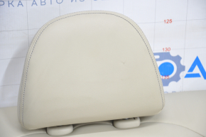 Rear row of seats 2nd row Infiniti QX50 19-20 beige leather tear in the leather of the right headrest