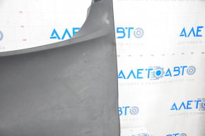 Lower trunk door trim Tesla Model S 12-20 black, scratches, dented, broken fastener