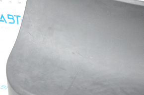 Lower trunk door trim Tesla Model S 12-20 black, scratches, dented, broken fastener