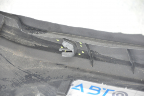 Lower trunk door trim Tesla Model S 12-20 black, scratches, dented, broken fastener