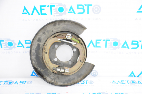 Rear left brake disc cover Lexus RX350 RX450h 10-15 FWD, with parking brake mechanism