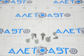 Hardware for the center console, armrest and cup holders, Tesla Model S 12-15 pre-restyling, 8 pcs. set