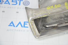 Muffler tip left Infiniti QX50 19-20 scratches, worn