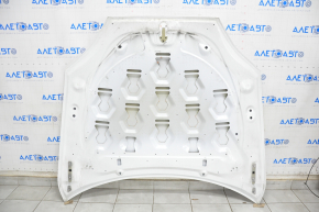 Naked hood Tesla Model S 12-15 pre-rest, white PPSW