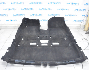 Tesla Model S 12-15 pre-rest floor covering black, for cleaning