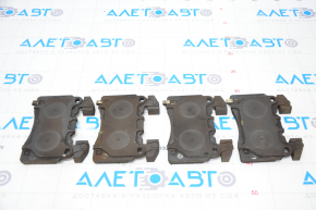 Front brake pads 4pcs set Tesla Model S 12-20 type 1 10.5mm