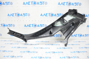 Rear pillar trim lower left Tesla Model S 12-15 pre-rest, black, type 2, under chemical, scratches