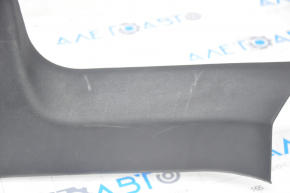 Rear pillar trim lower right Tesla Model S 12-15 pre-rest, black, type 2, under chemical, scratches