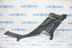 Rear pillar trim lower right Tesla Model S 12-15 pre-rest, black, type 2, under chemical, scratches