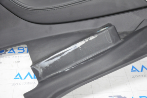 Rear pillar trim lower right Tesla Model S 12-15 pre-rest, black, type 2, under chemical, scratches
