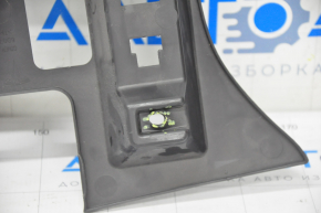 Tesla Model S 12-20 lower passenger footwell dashboard trim scratches, cracked mount