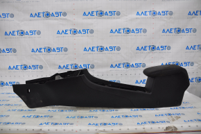 Console central armrest VW Passat b7 12-15 USA black, scratches, without plug, armrest for cleaning