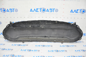 Radiator grill assembly Tesla Model S 12-15 pre-rest, without parking sensors, broken emblem, scratches, sand