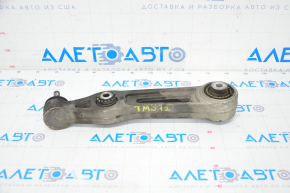 Lower front left rear arm Tesla Model S 12-20 torn silent block, cracked dust boots