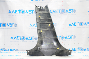 Center pillar trim lower right Nissan Altima 13-18 black, scratches