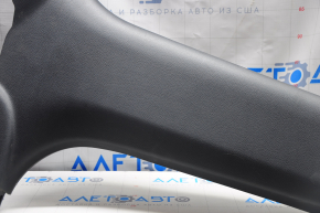 Center pillar trim lower right Nissan Altima 13-18 black, scratches