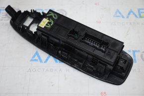 Front left window lift control for Nissan Pathfinder 13-20 black, 2 automatic, with black trim