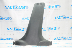Center pillar trim lower right Nissan Altima 13-18 black, scratches