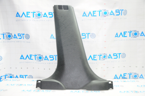 Center pillar trim lower left Nissan Altima 13-18 black, scratch