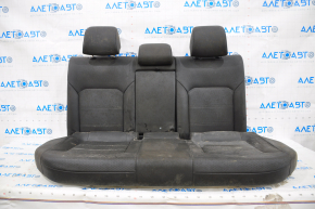 Rear row of seats 2 row VW Passat b7 12-15 USA leather. black, dry cleanable