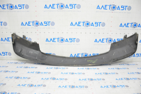 Tesla Model S 12-15 pre-restoration rear bumper lip, structure, scratches, broken mount, tear, pressed