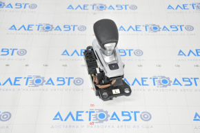 Gear shifter with handle Infiniti QX50 19-20 leather black torn leather