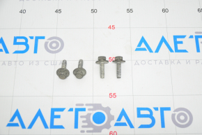 Right radiator deflector mounting screw 4pcs set Tesla Model S 12-15
