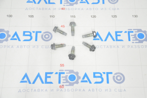 Left Trunk Door Hinge Fastening Bolts 6pcs Set Infiniti QX50 19-25
