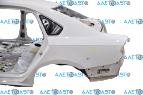 Quarter wing rear left VW Passat b7 12-15 USA white LB9A on body, butt
