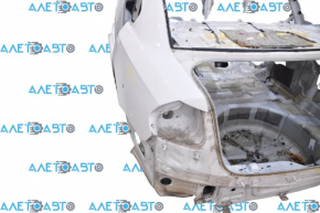 Quarter wing rear left VW Passat b7 12-15 USA white LB9A on body, butt