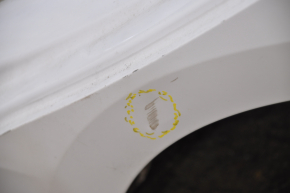 Quarter wing rear left VW Passat b7 12-15 USA white LB9A on body, butt