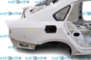 Quarter wing rear right VW Passat b7 12-15 USA white LB9A on the body, butt