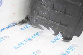 Front left fender liner Infiniti QX50 19-20 missing fragment, tears, dented